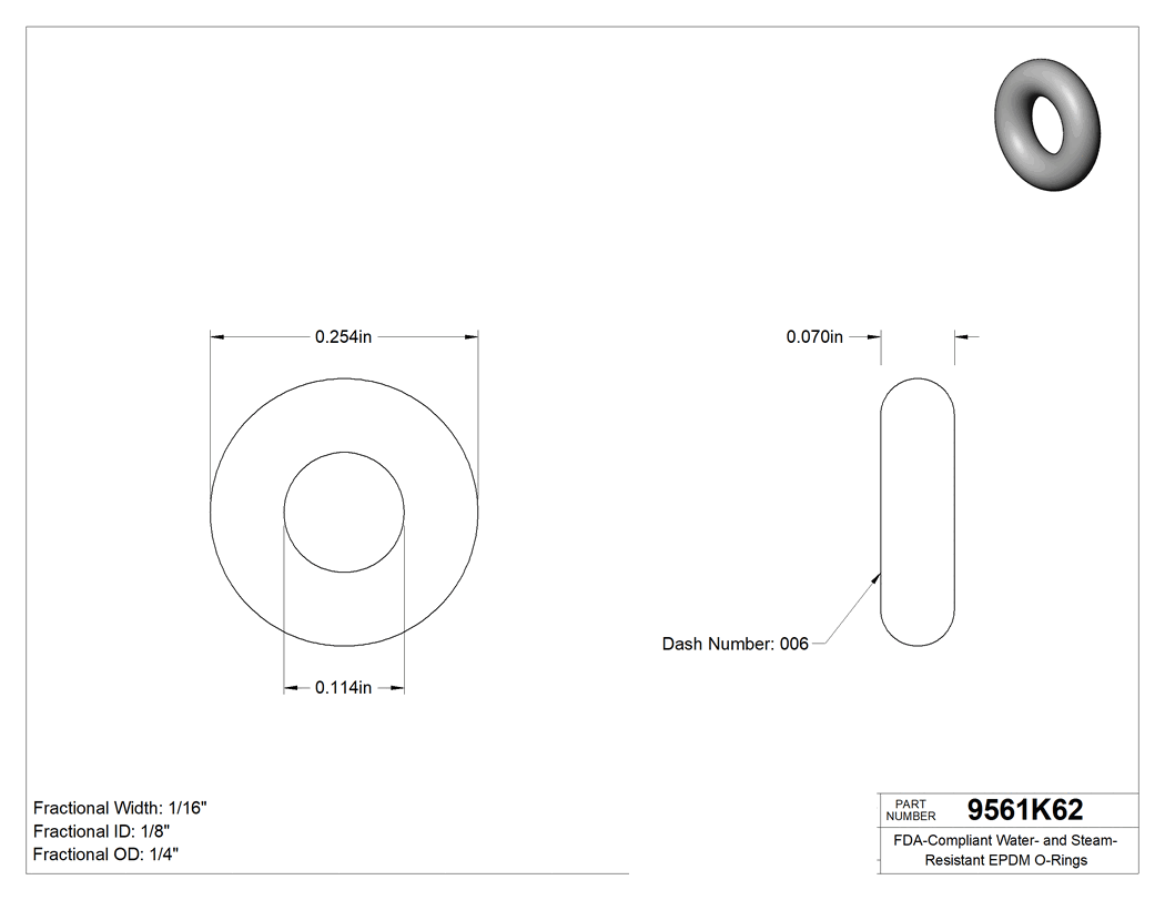 Technical drawing - 9561K62